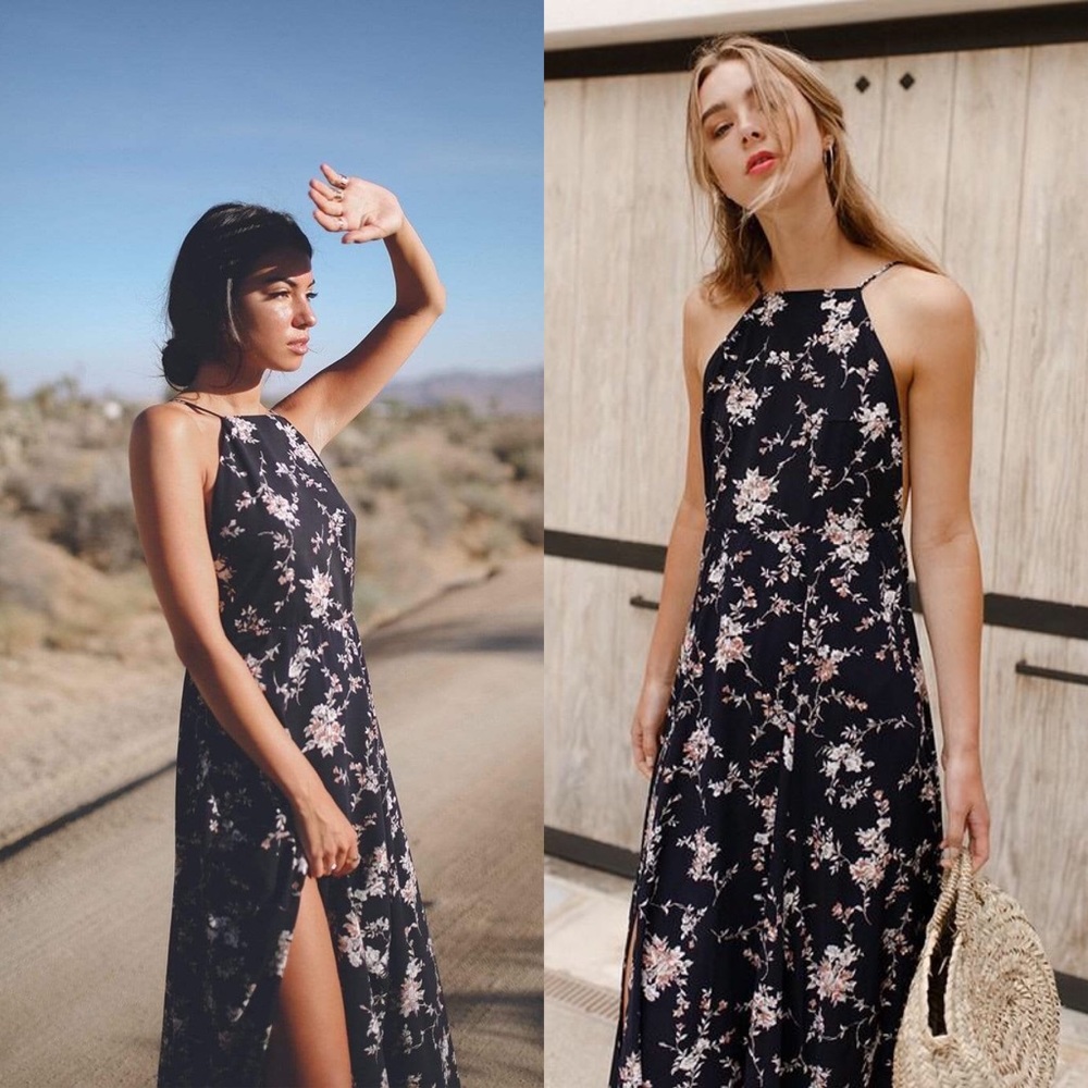 Floral Maxi Dress - Picture 3 of 7
